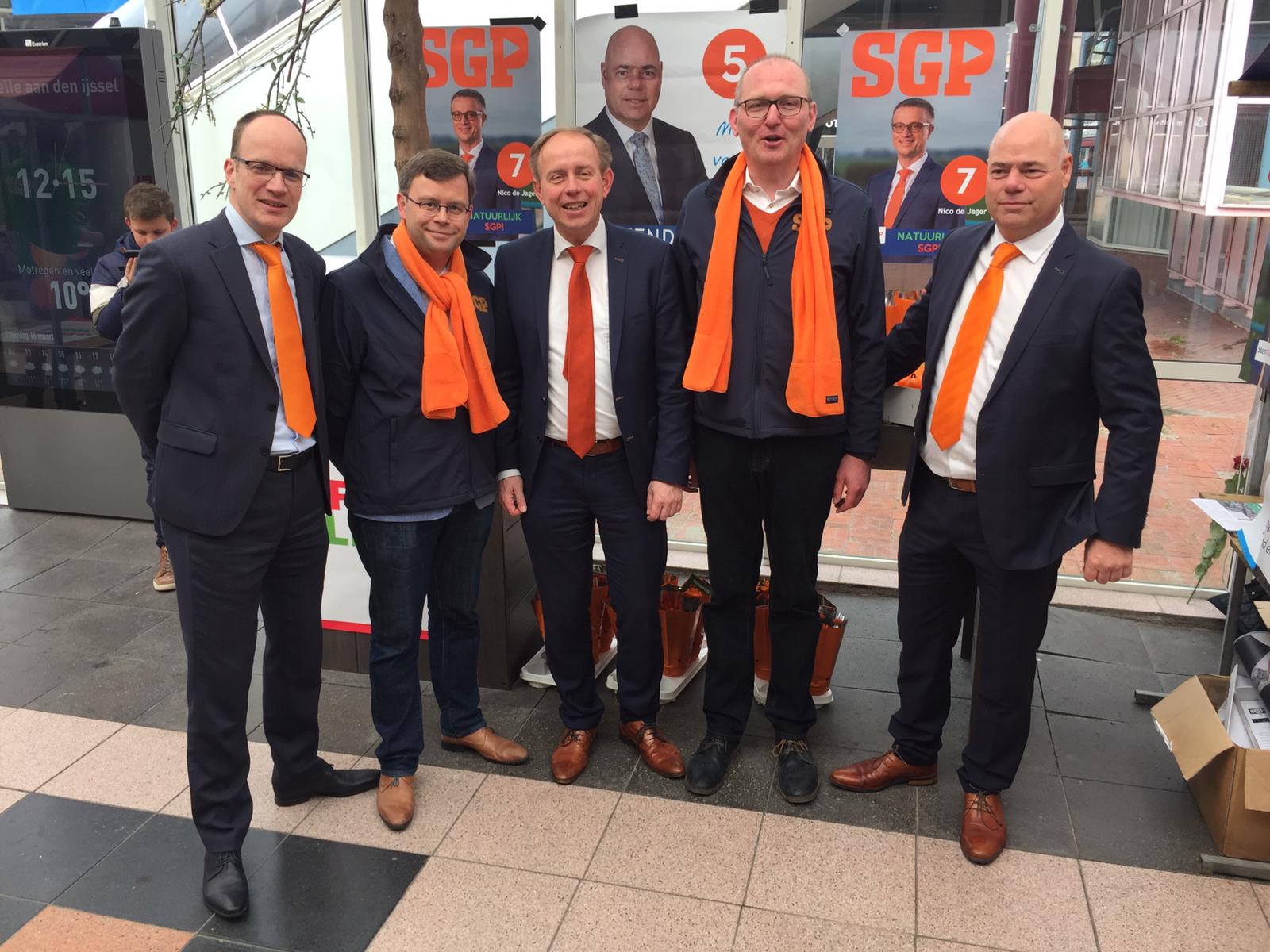 Verkiezingsmarkt Capelle aan den IJssel SGP